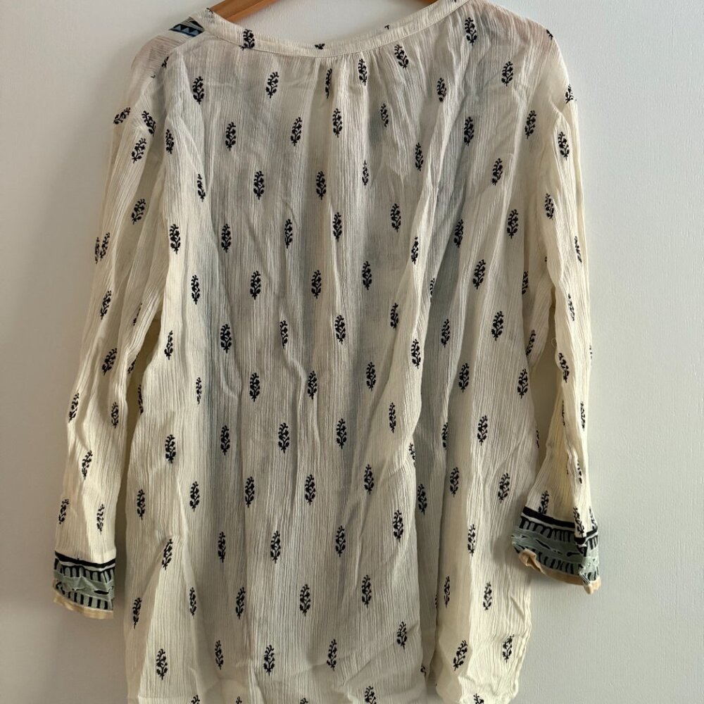 Sundance gauze top women's medium - Picture 2 of 6